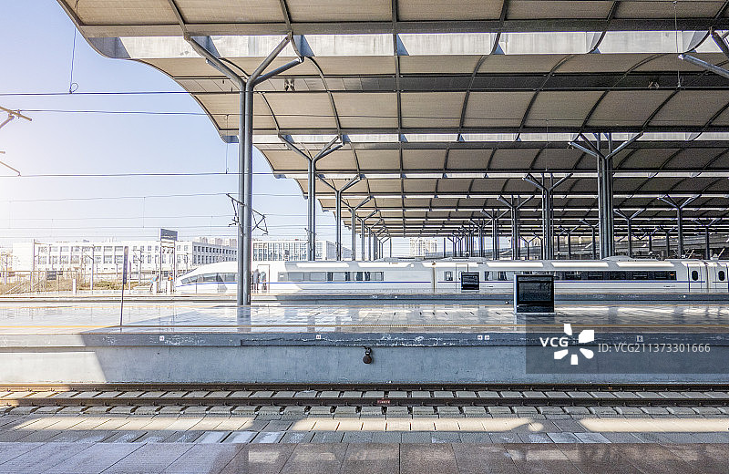 京津城际高速列车图片素材