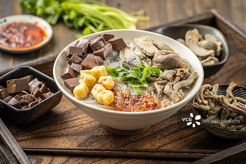 南京鸭血粉丝汤图片素材