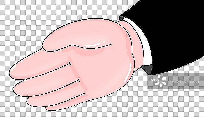 疫情防控漫画元素鼻拭子自测抗原体图片素材