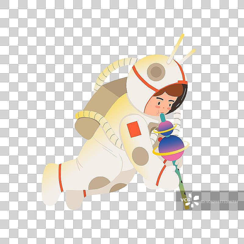 太空宇航员人物元素图片素材