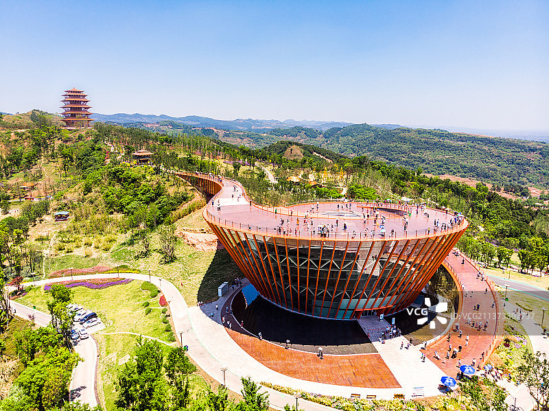 成都天府之眼-丹景台图片素材