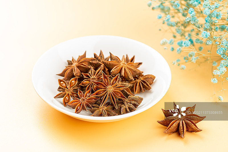 大料特写黄色莫兰迪色系背景图片素材