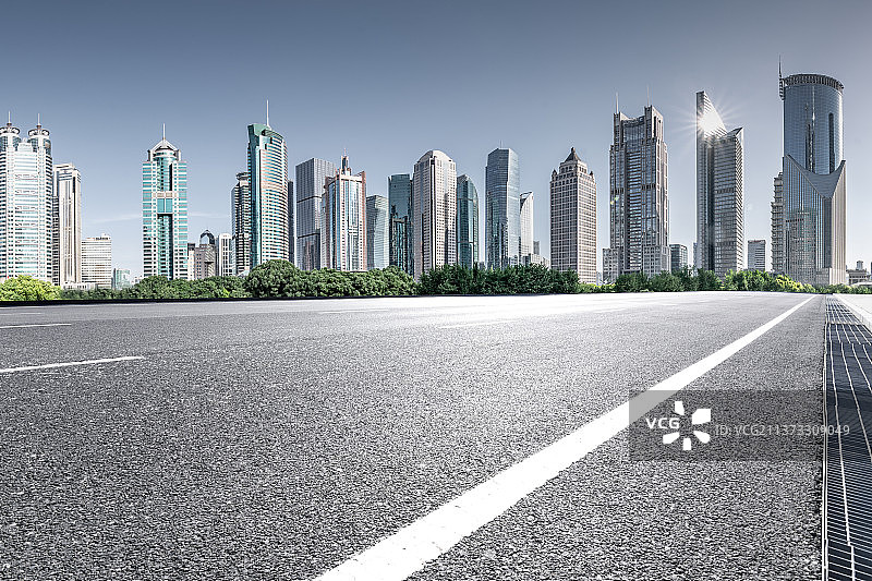 城市道路平台背景图片素材