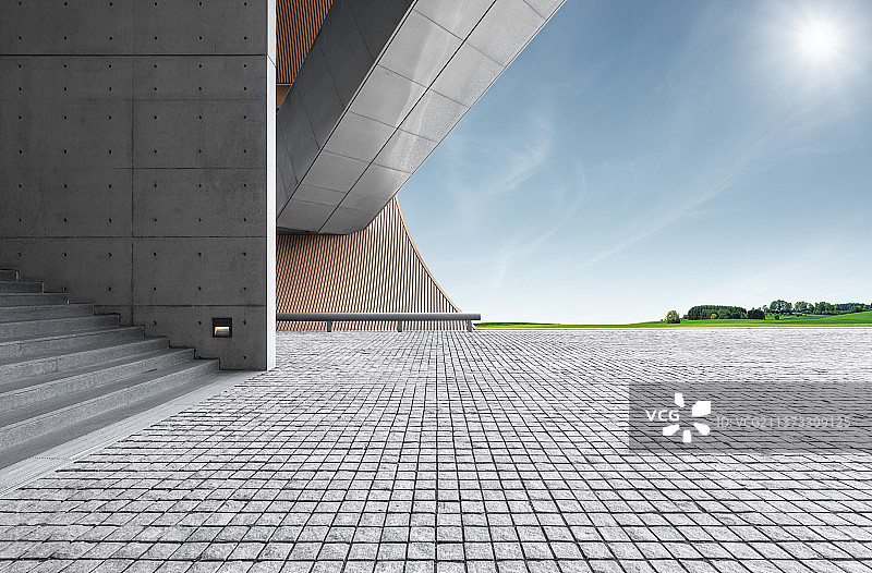 自然道路平台背景图片素材