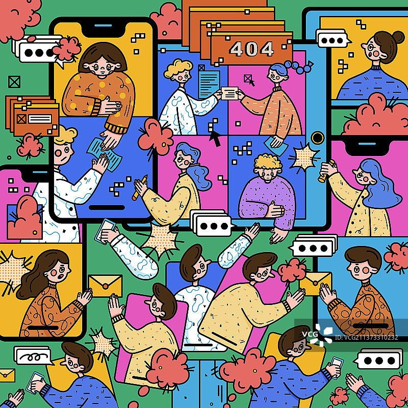 陷入忙碌图片素材