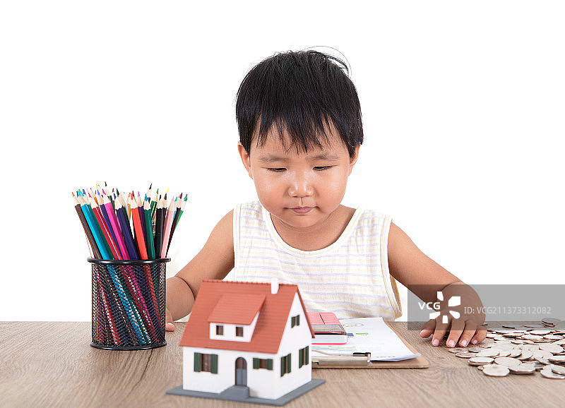 中国学区房投资,子女教育概念图片素材