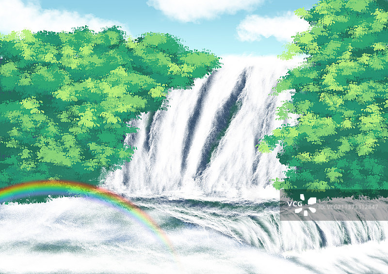 黄果树瀑布图片素材