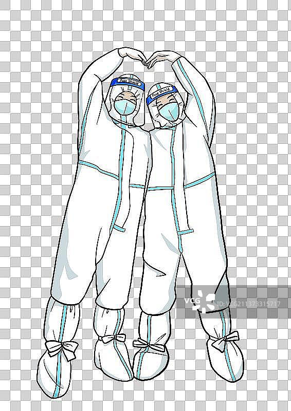 防疫人员图片素材