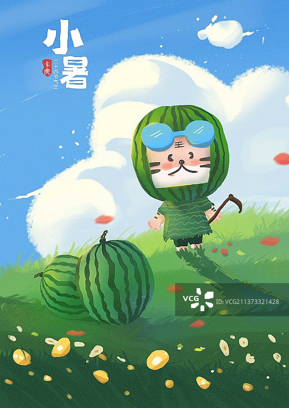 二十四节气小暑图片素材