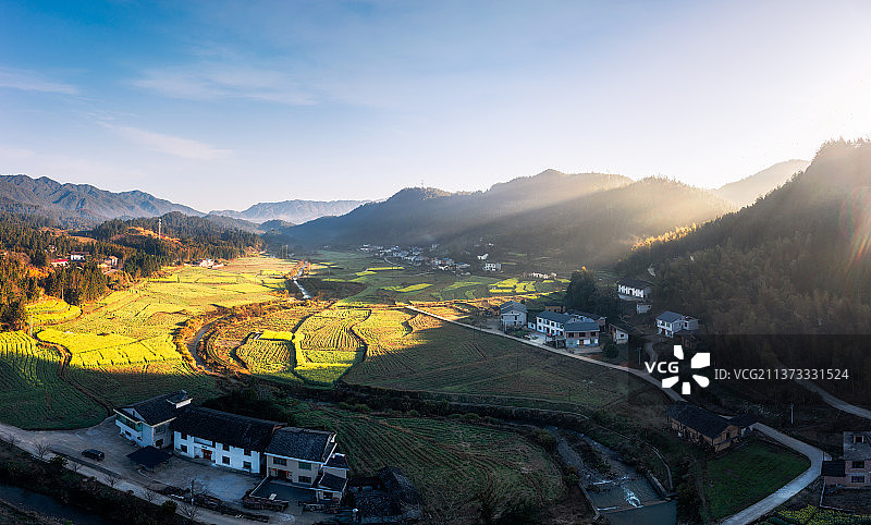 炎陵县水口镇协城村图片素材