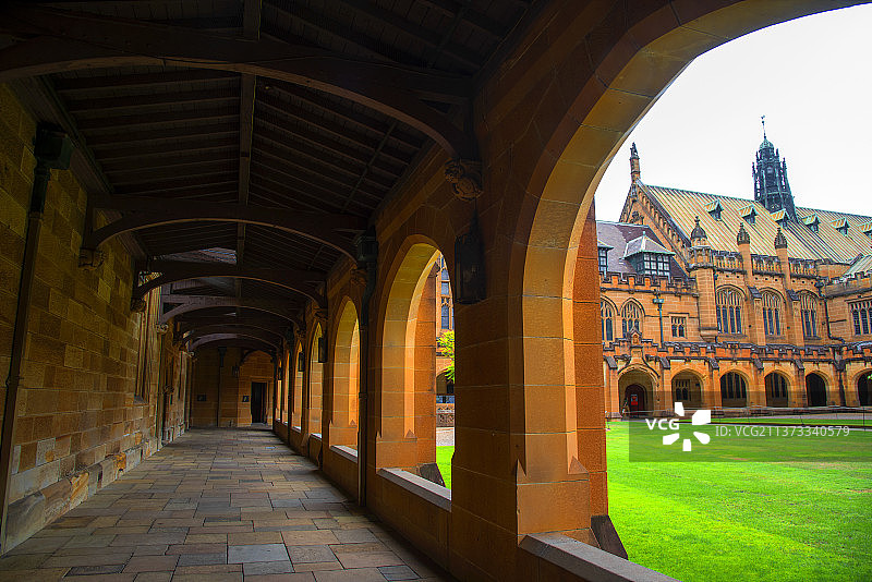 澳大利亚悉尼大学校区景色图片素材