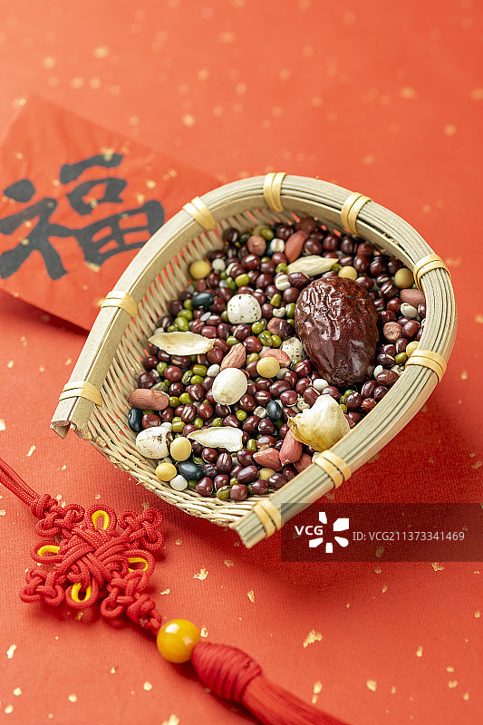 腊八米特写粗粮杂粮健康概念图片素材