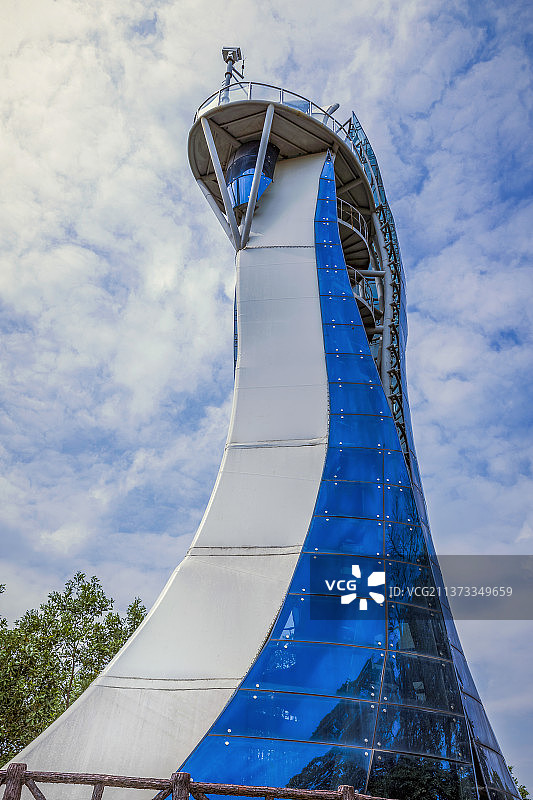 鹅形景观塔图片素材