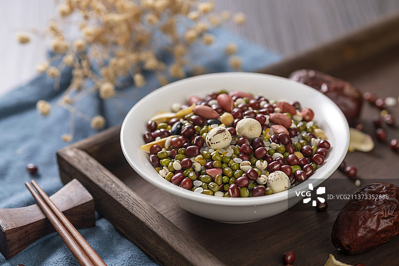 腊八米腊八蒜腊八节美食特写图片素材