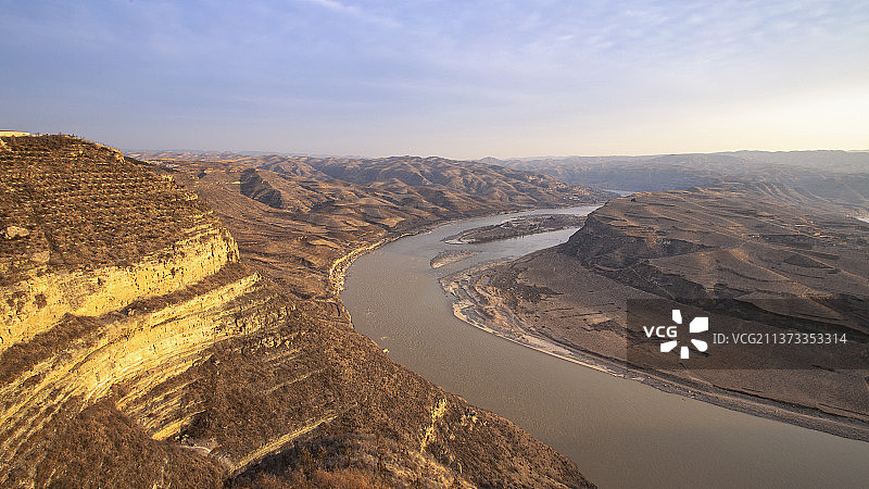 黄河乾坤湾图片素材