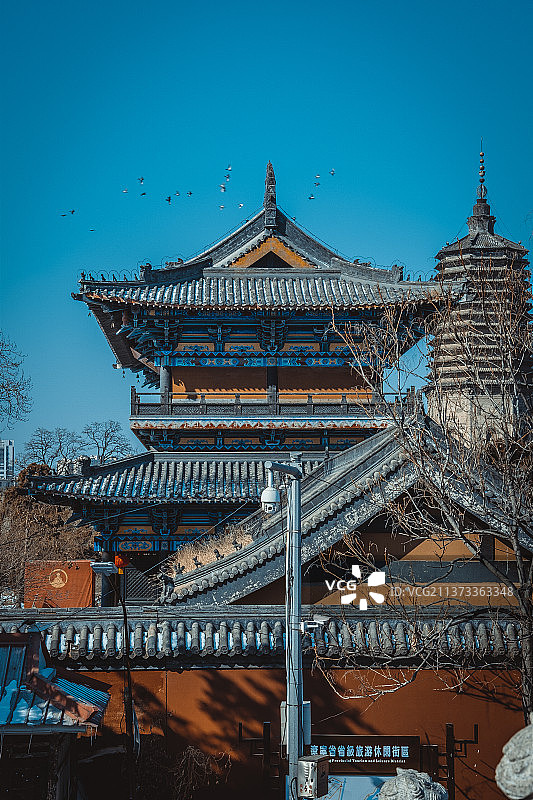 广佑寺一角图片素材