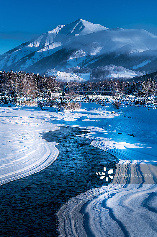 禾木冬日-1336图片素材