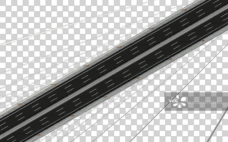 双向六车道斜拉桥图片素材