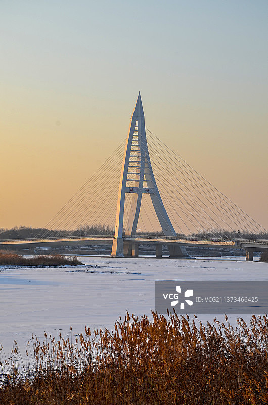 冬日凡河图片素材