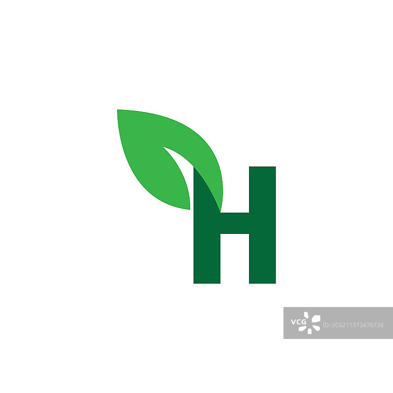 字母H标志图片素材