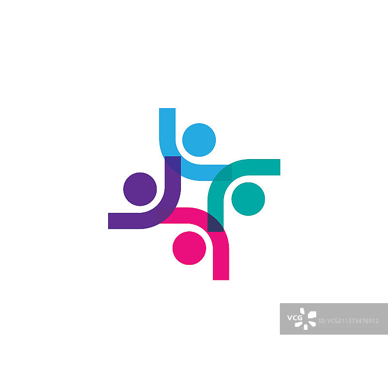 社区网络和社交Logo图片素材