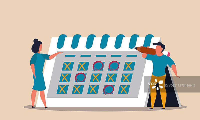 日历事件计划与办公整理图片素材