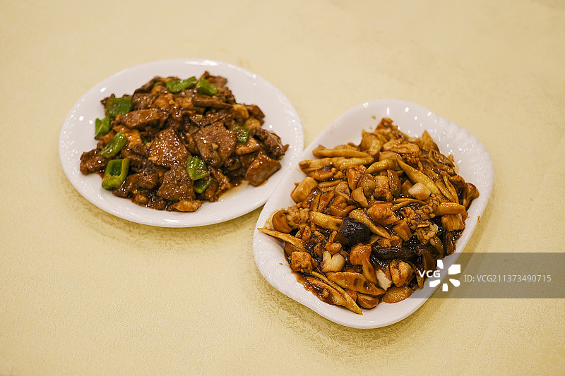 八珍豆腐丨爆三样丨罾蹦鲤鱼丨糖醋鲤鱼丨天津菜图片素材