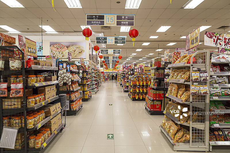 超级市场货架图片素材