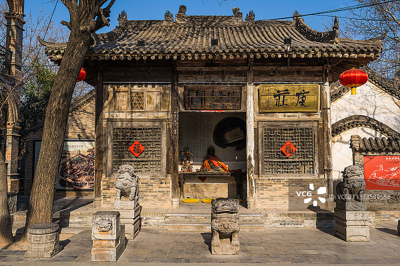 西安咸阳袁家村图片素材