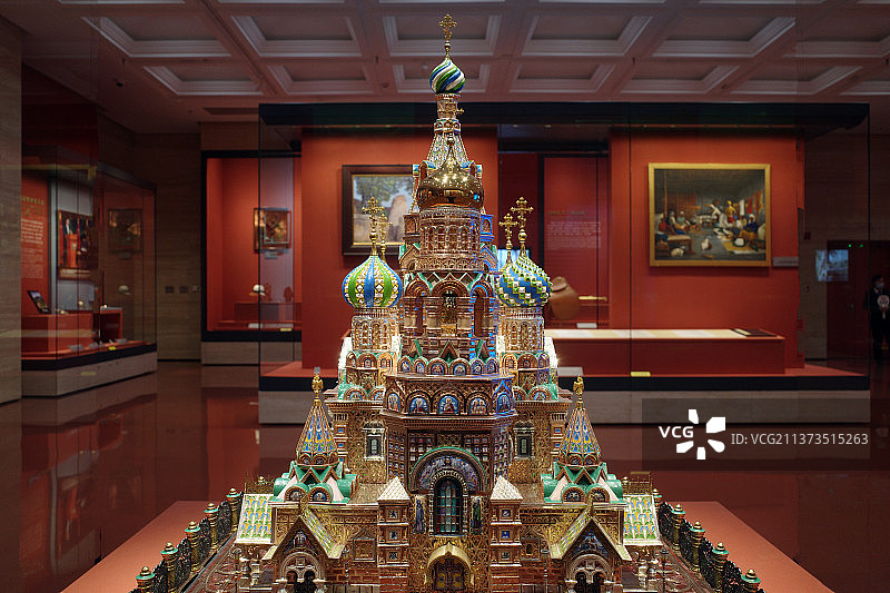 圣彼得堡基督复活教堂图片素材