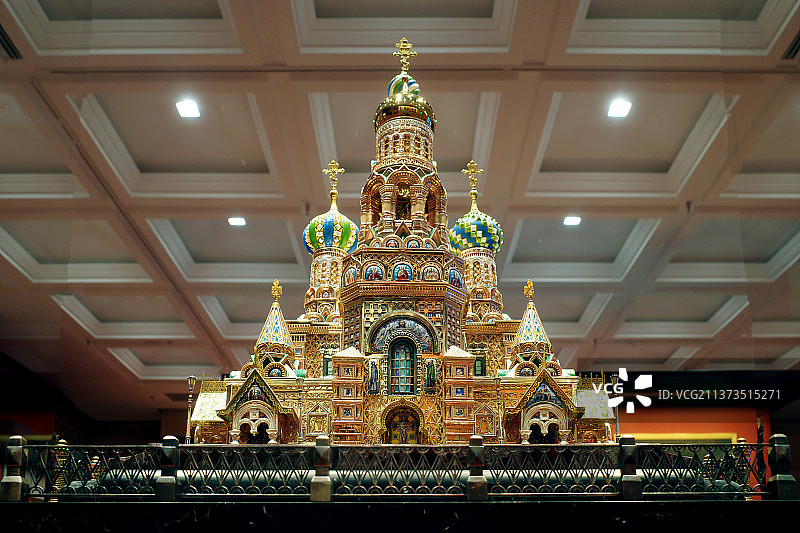 圣彼得堡基督复活教堂图片素材