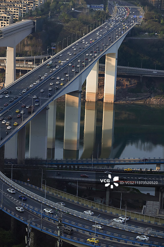 重庆嘉陵江沿江景观图片素材