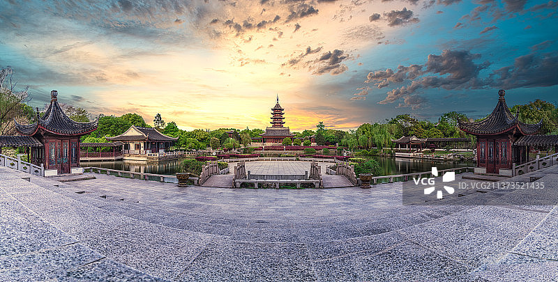 苏州盘门瑞光塔图片素材