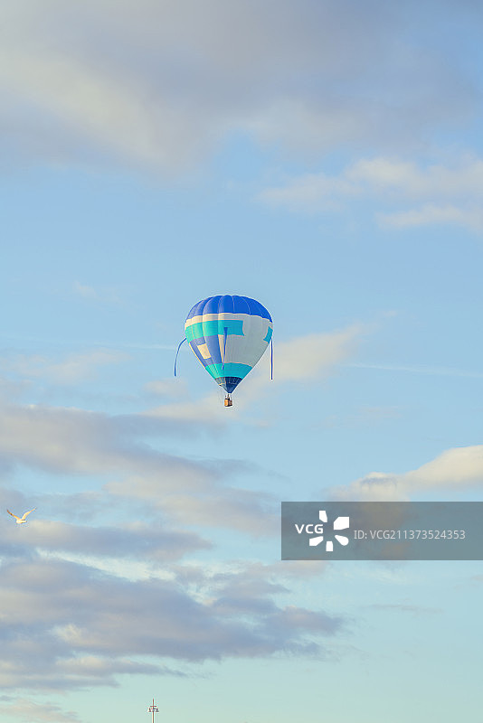 天空热气球图片素材