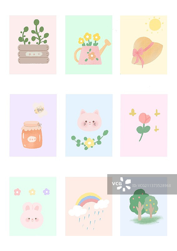 是春天的元素图片素材