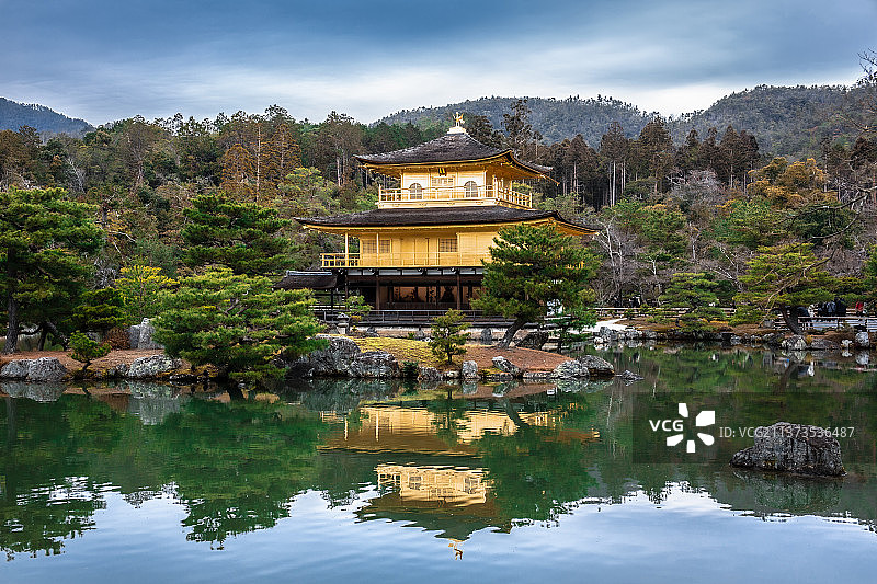 镜花水月—金阁寺图片素材