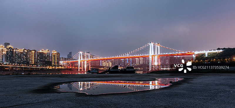 鹅公岩大桥图片素材