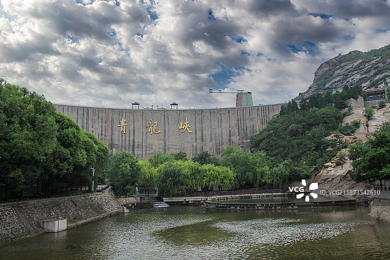 北京怀柔青龙峡风光图片素材