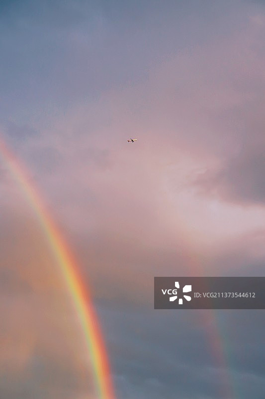 双彩虹图片素材