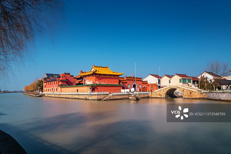 太君庙+浙江省湖州市南浔区石淙镇图片素材