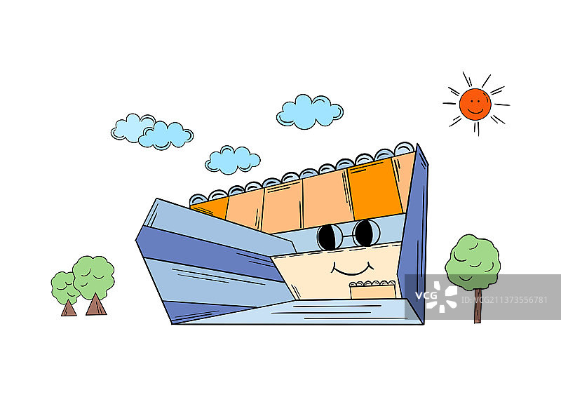 治愈建筑图片素材