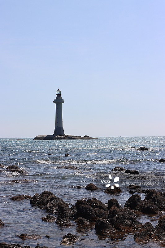 大小洞天灯塔图片素材