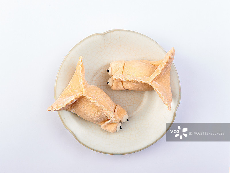 花式饺子图片素材