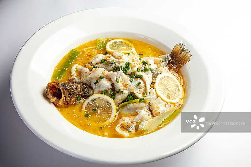 四川菜酸菜鱼图片素材