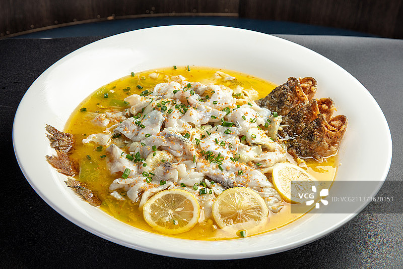 四川菜酸菜鱼图片素材