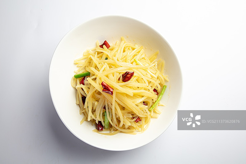 酸辣土豆丝图片素材