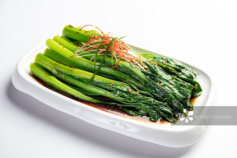 白灼菜心图片素材