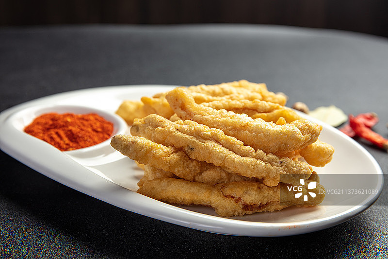 油炸小酥肉图片素材