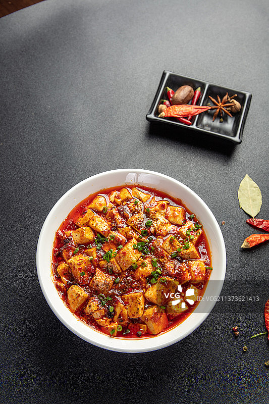四川菜麻婆豆腐图片素材