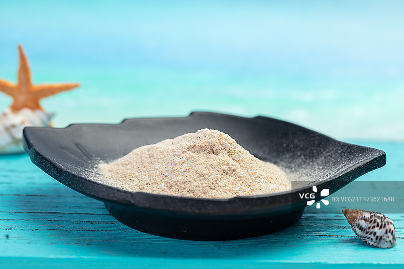 海鲜调味品干虾皮图片素材